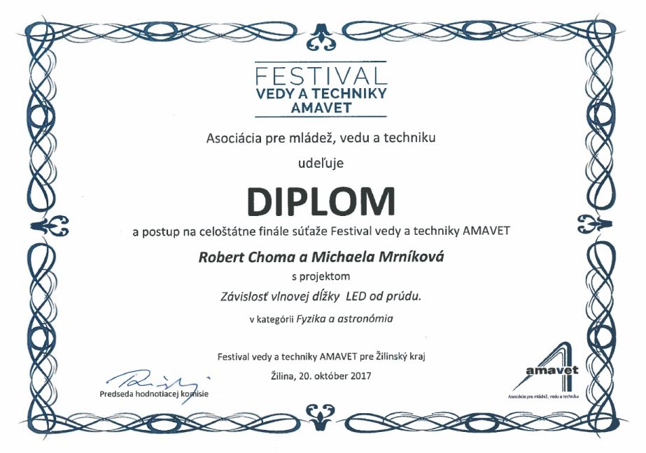 Diplom Choma Mrnikova